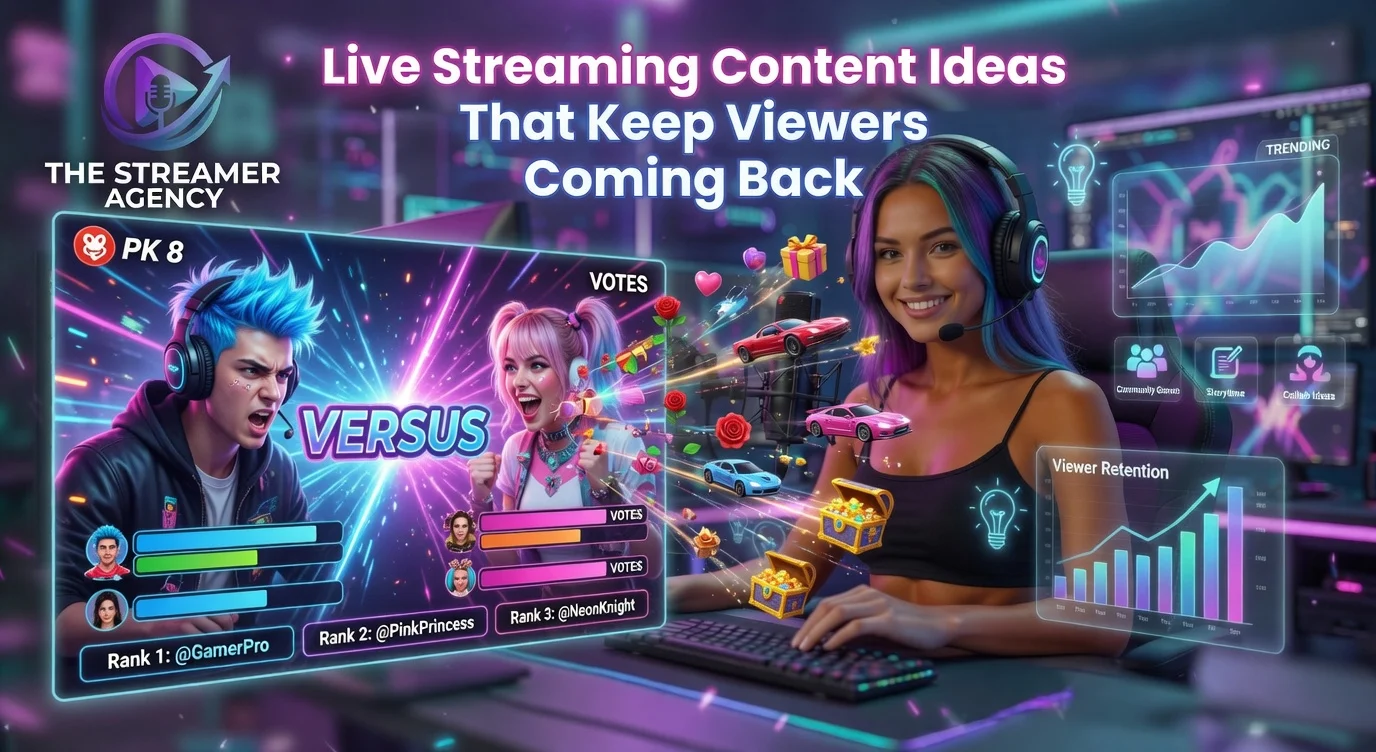 Live Streaming Content Ideas That Keep Viewers Coming Back