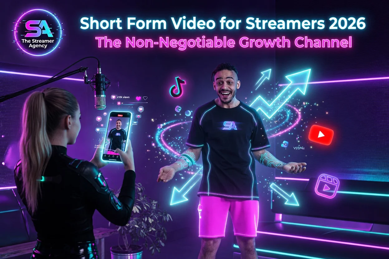 Short Form Video for Streamers 2026- The Non-Negotiable Growth Channel
