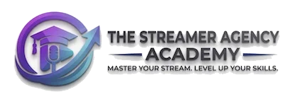 The Streamer Agency Academy Logo